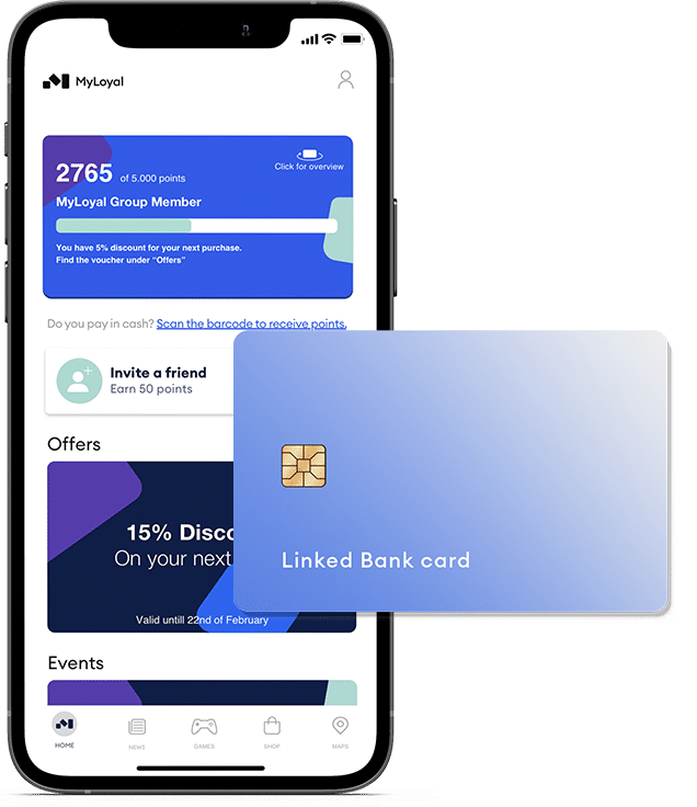 Features 24 24 Payment Card Linked Loyalty
