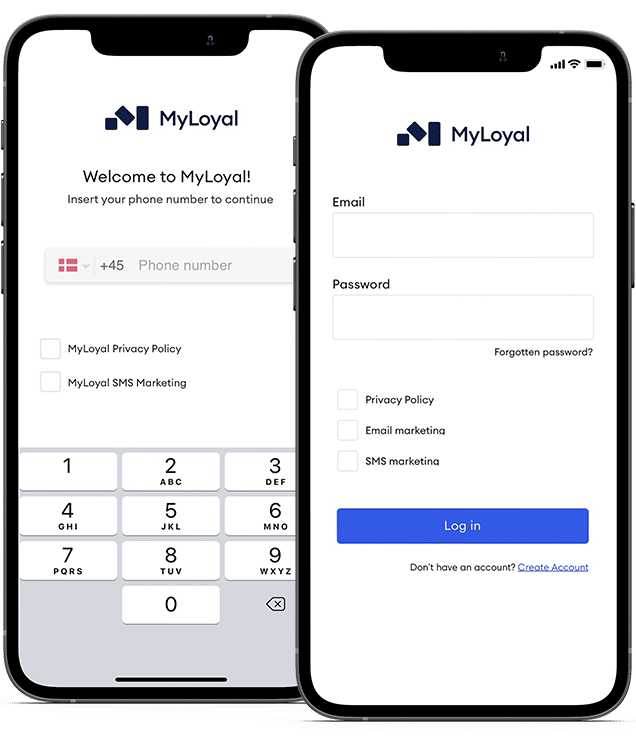Features 22 22 App Homepage Entering Personal Information Shown On A Phone Mockup