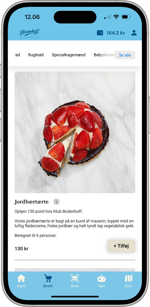 Bodenhoff App Mockup