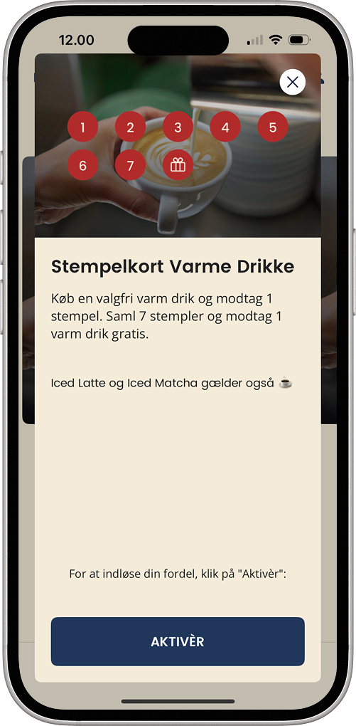Mad Og Kaffe App Mockup